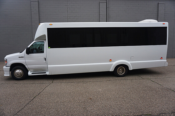 24-passenger bus exterior