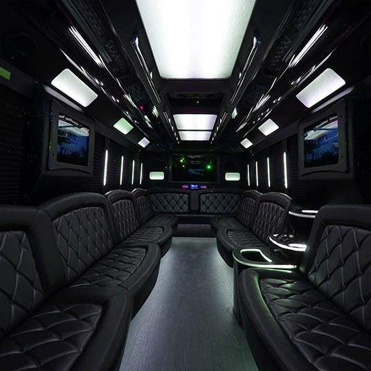 perfect party bus for bachelor or bachelorette party