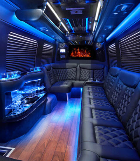 limo-style passenger vans