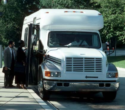 shuttle buses