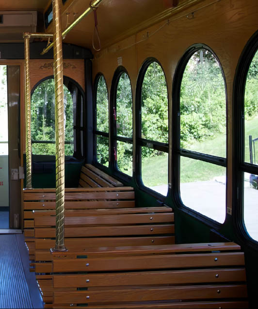 minneapolis trolley interior